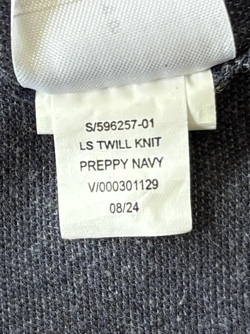 Banana Republic Men’s Small Long Sleeve Twill Knit Button Down